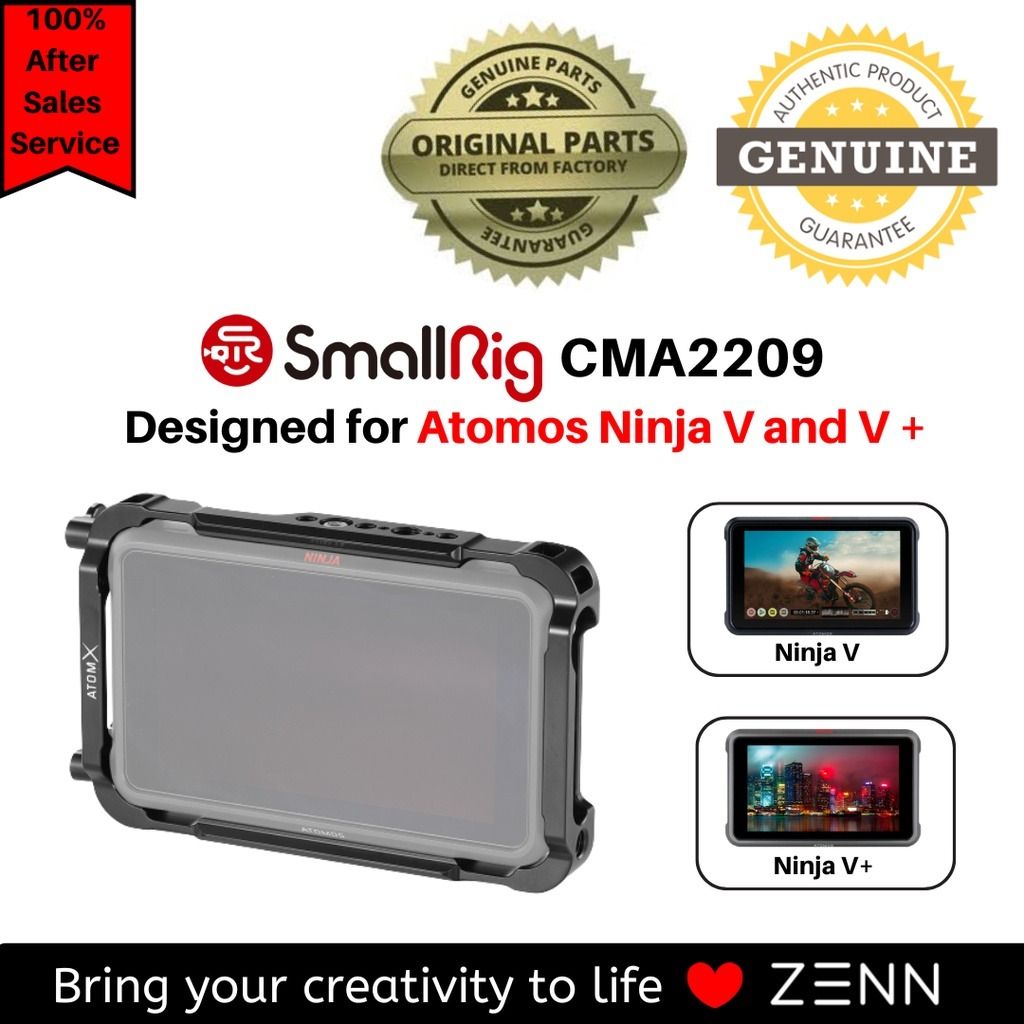 SmallRig CMA2209 Cage for Atomos Ninja V/V+, Photography