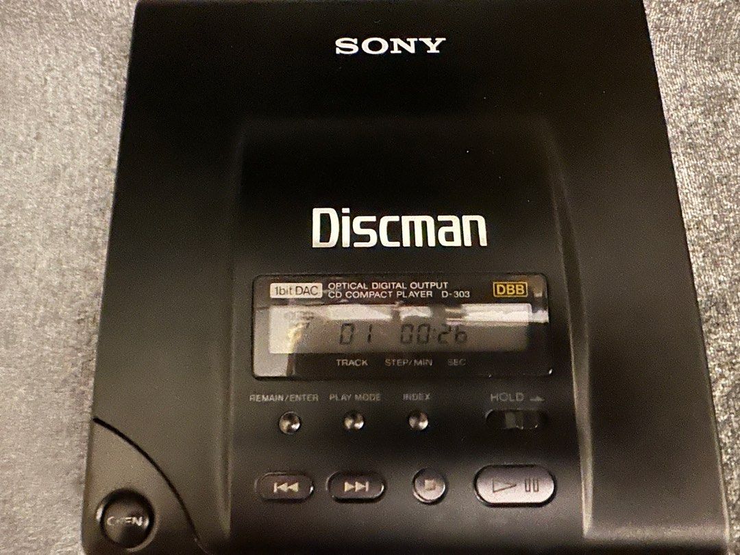 Sony Discman D303 DBB 日本內銷版全正常近全新剩機一部長沙灣蘇屋邨交