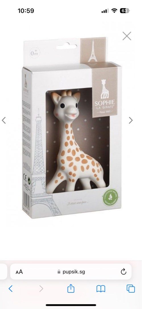 Sophie la top girafe mothercare