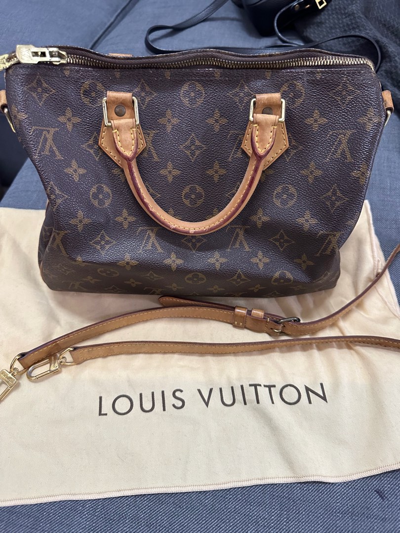 Louis Vuitton Speedy B30, Luxury, Bags & Wallets on Carousell