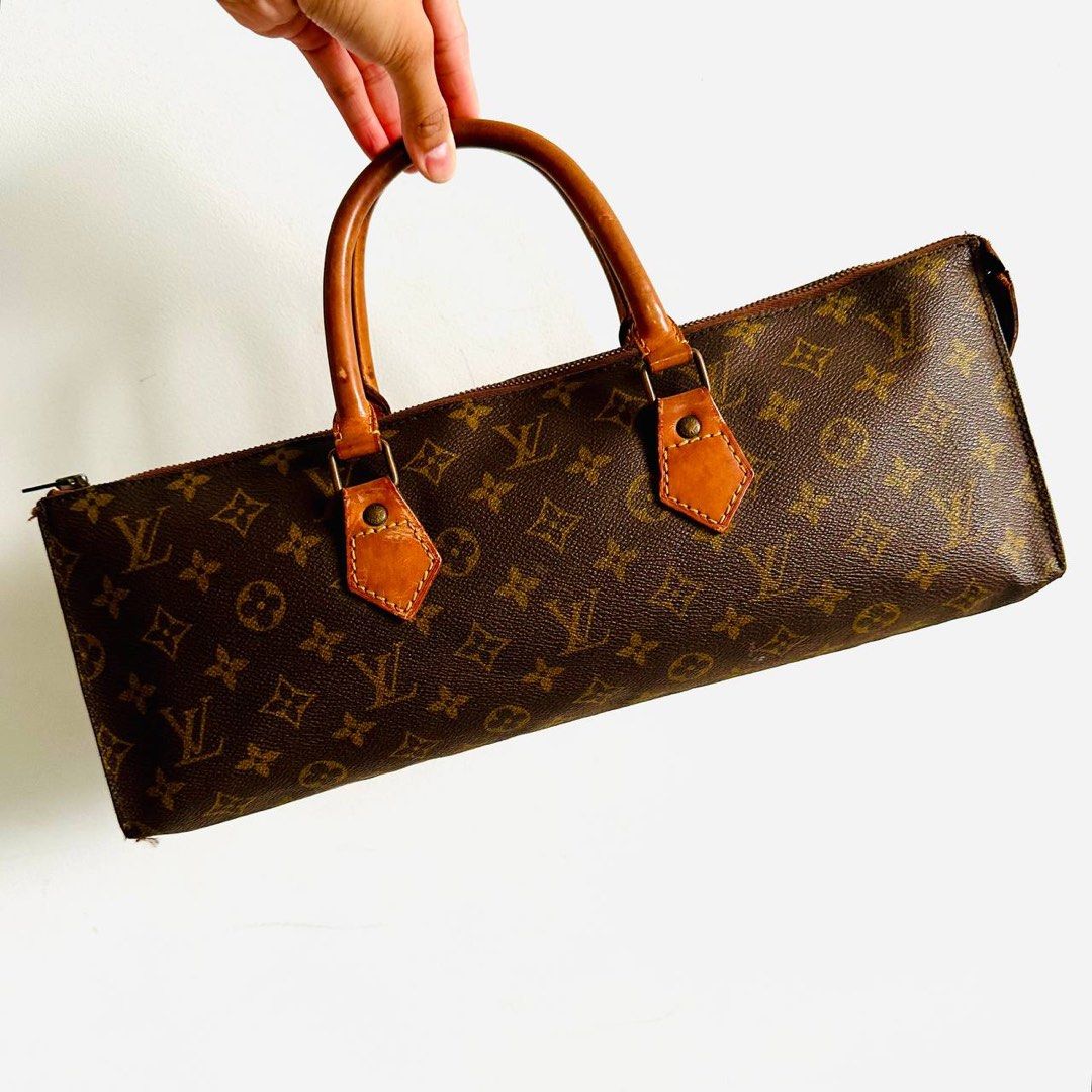 Louis Vuitton tricot triangle bag, Luxury, Bags & Wallets on Carousell