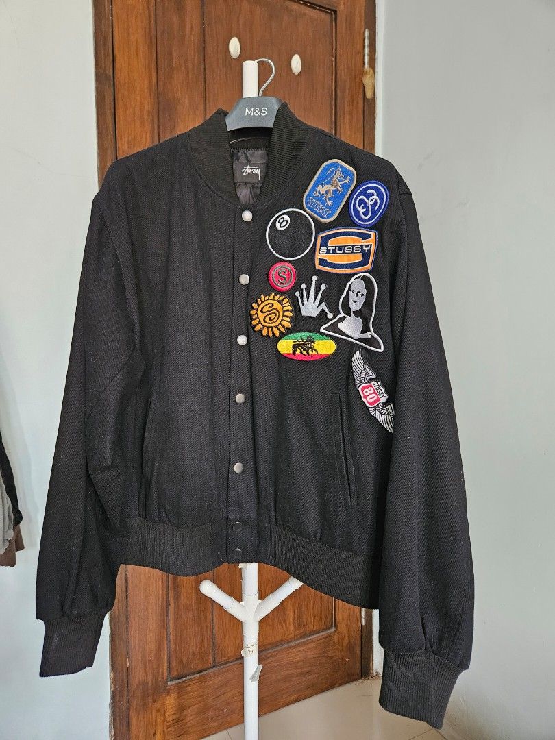 美品 STUSSY SOUVENIR STADIUM BOMBER 22ss