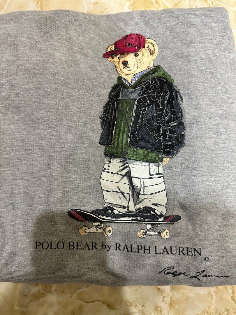 Sweatshirt Polo bear Men s Fashion Coats Jackets and Outerwear