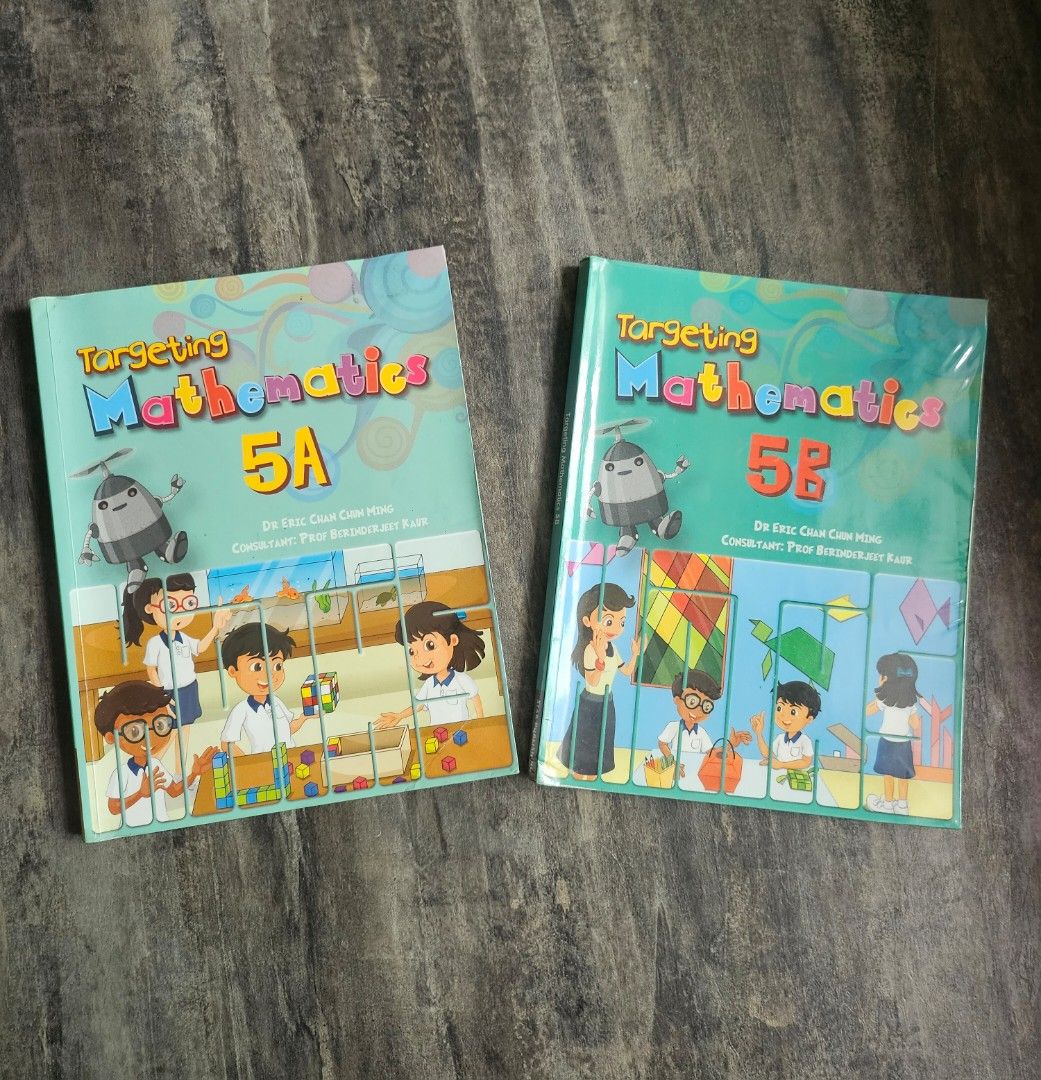 Target 5 Book Targeting Mathematics textbooks 5A & 5B, Hobbies & Toys, Books ...