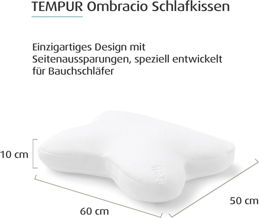 Tempur shop butterfly pillow