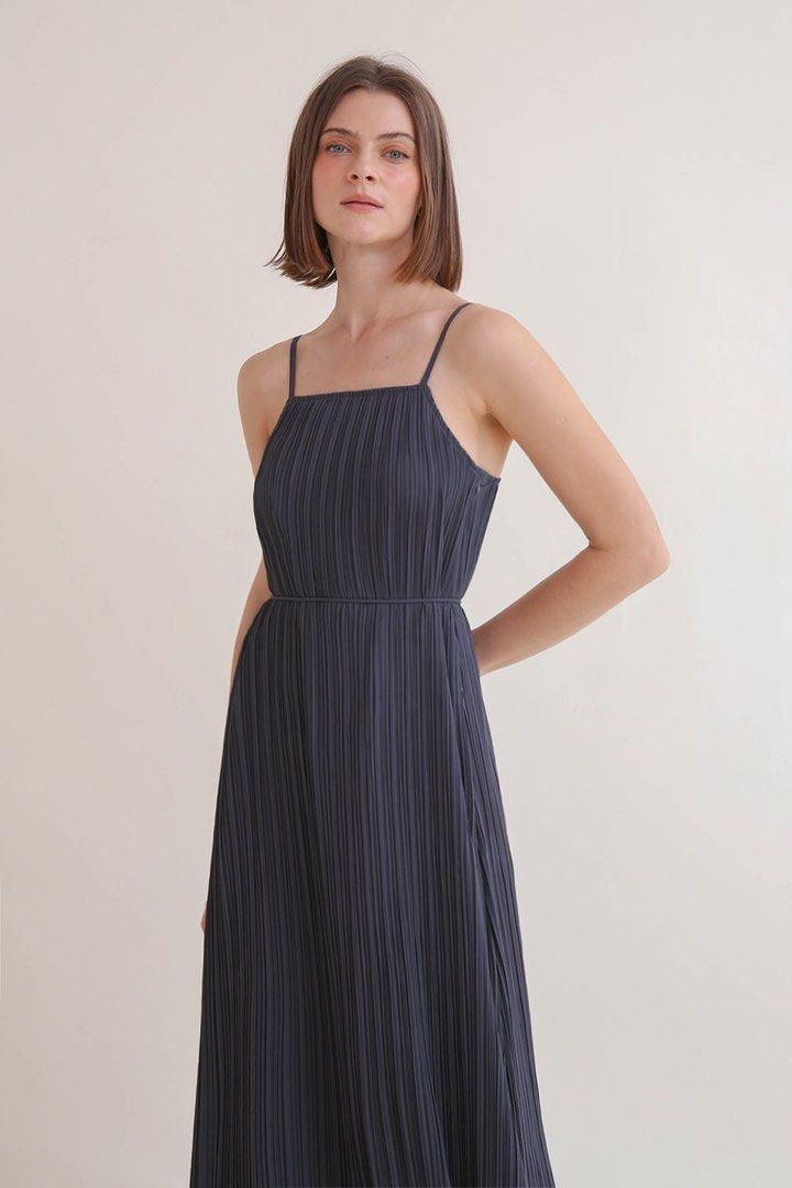 slim fit dress slacks Freesia Formal Dress Navy