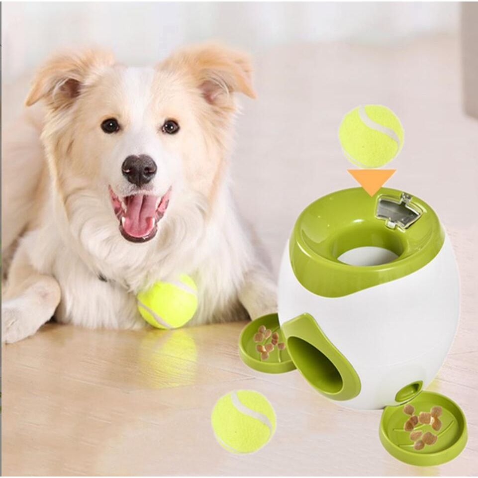 Ball throwing toy top