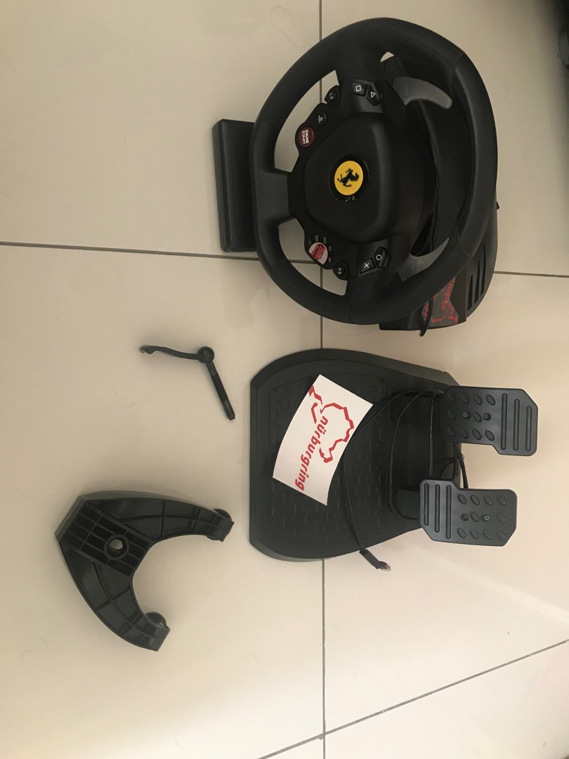 Thrustmaster T80 Ferrari 488 GTB edition, Video Gaming, Video Game ...