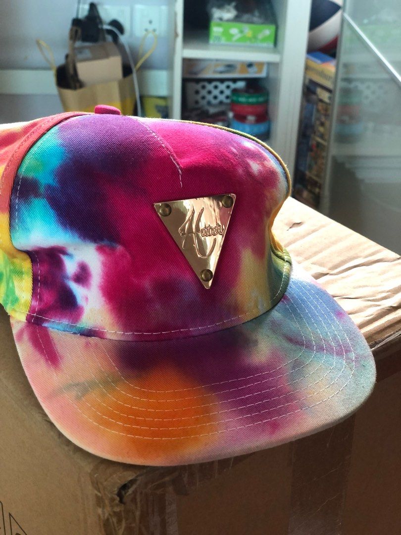 Hater tie dye snapback deals