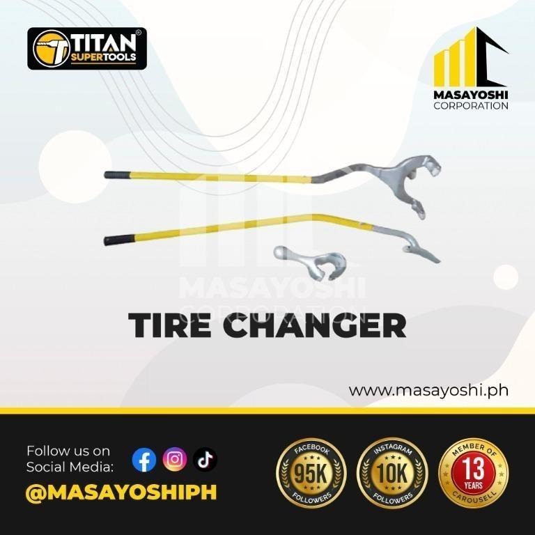 Reifenwechsel-Werkzeug Für 44,5-62,2cm Reifen | Manueller Demontage-Halter Gelb