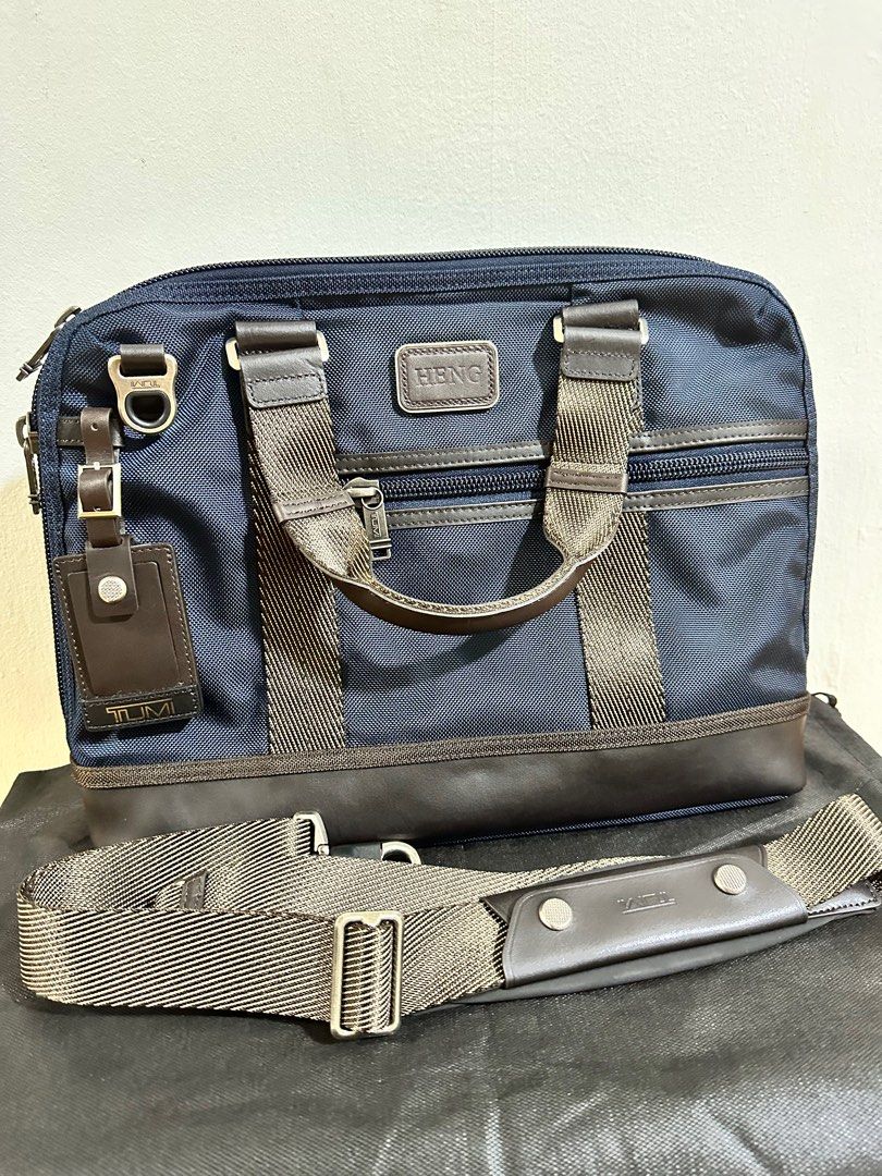 Tumi alpha bravo briefcase, Men's Fashion, Bags, Briefcases on Carousell