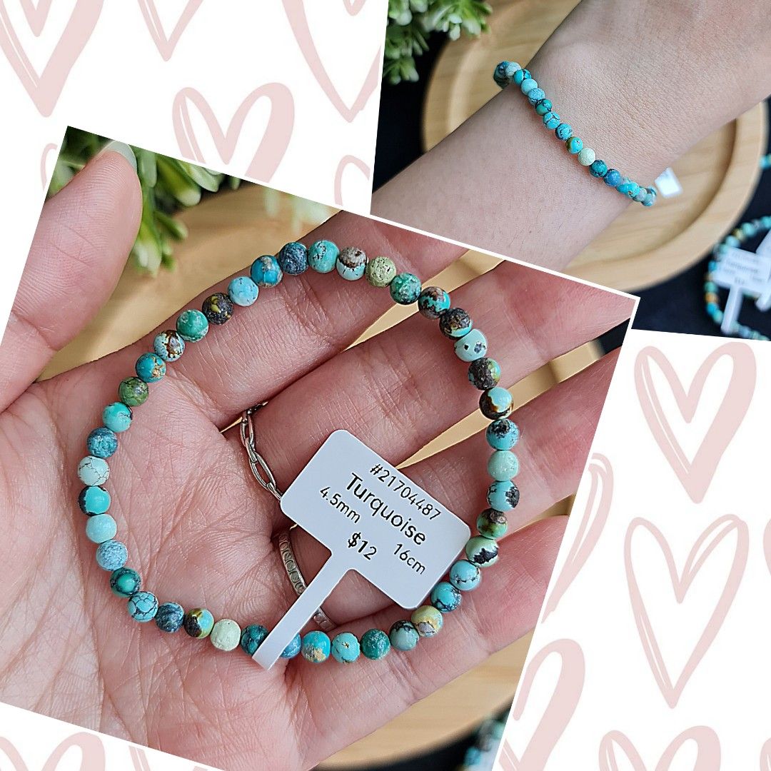 Turquoise bracelets with Cert Women s Fashion Jewelry