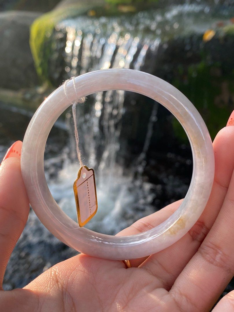 Lavender new arrivals jade bangle