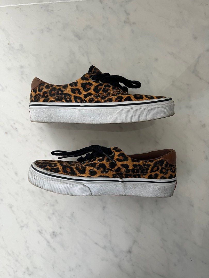 Unisex Leopard Printed Vans Women s Fashion Shoes on Carousell