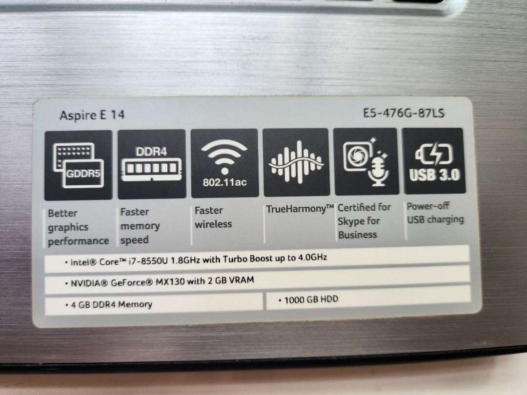 Acer aspire on sale e14 ram upgrade