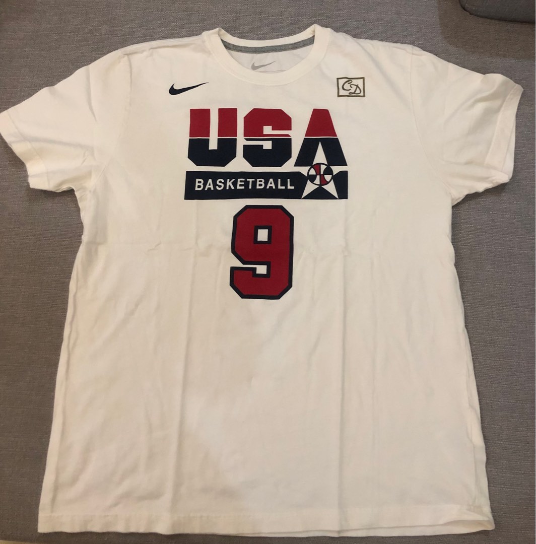 Michael jordan usa t shirt sales