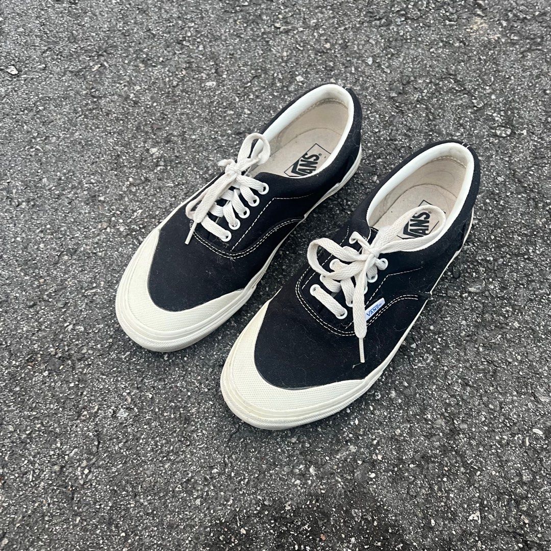 Vans era halfmoon black white outlet