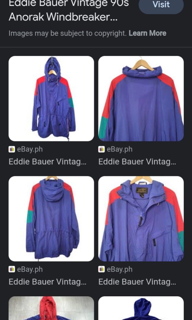 Vintage eddie bauer windbreaker hot sale