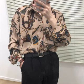 楽天市場】LOUIS VUITTON 2021SS Hawaiian Tapestry Shirt 1A8HGE ルイヴィトン  ハワイアンタペストリーシャツ 半袖 デニム モノグ