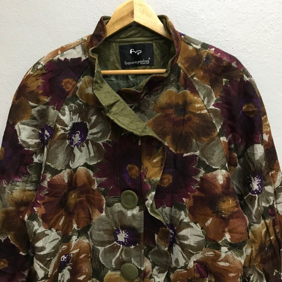 Vintage Franca v.paoloni milano italy blouses jacket, Women