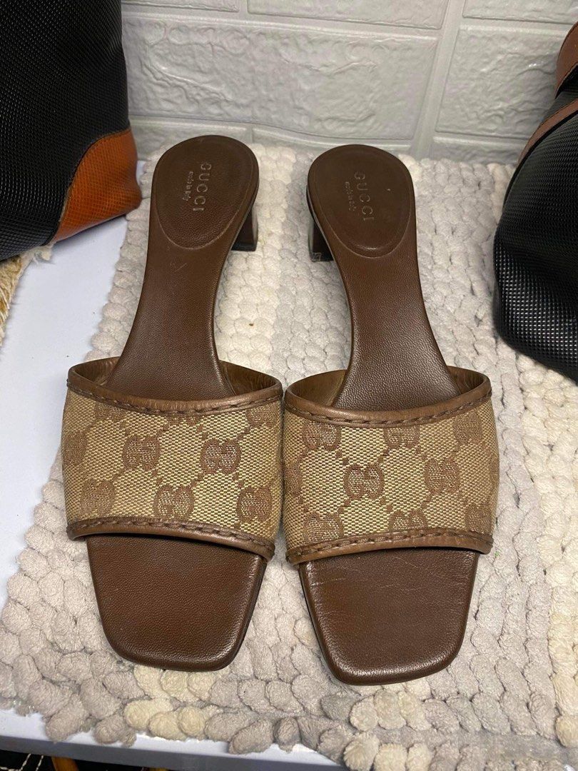 Vintage gucci discount slides