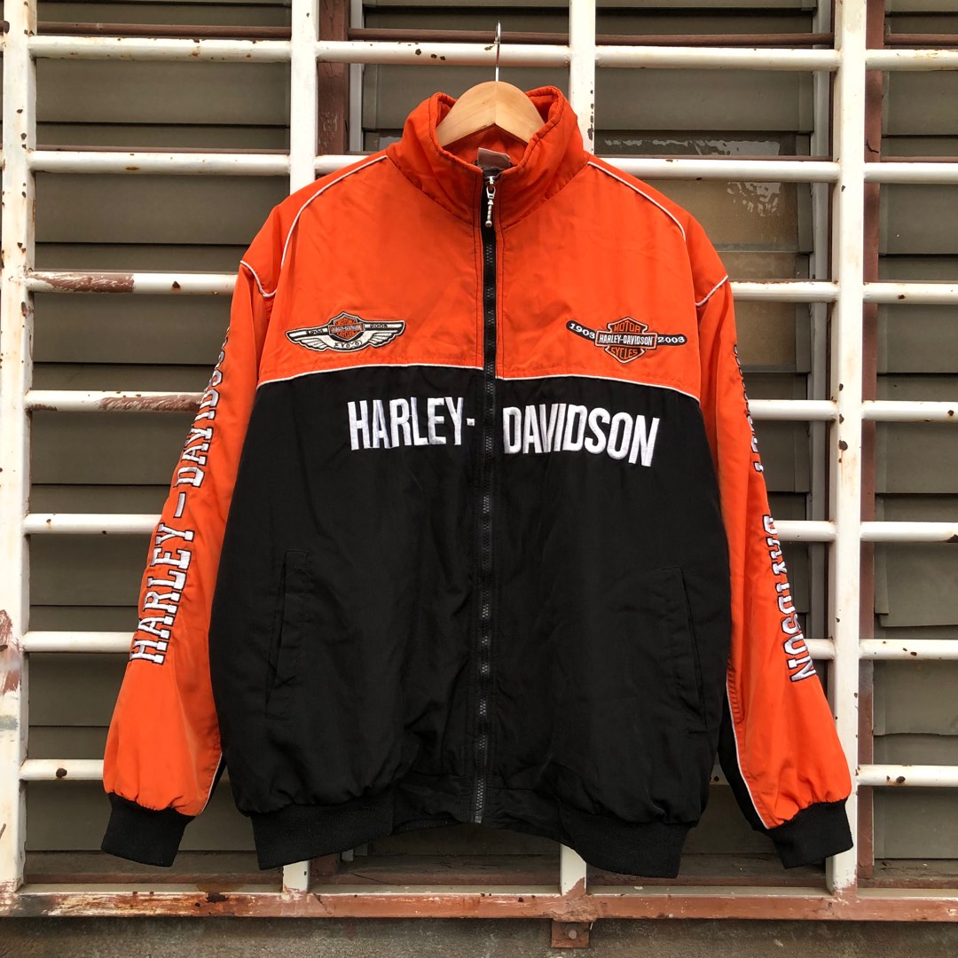 Vintage Harley Davidson 100yh Anniversary Jacket, Men's Fashion, Coats ...