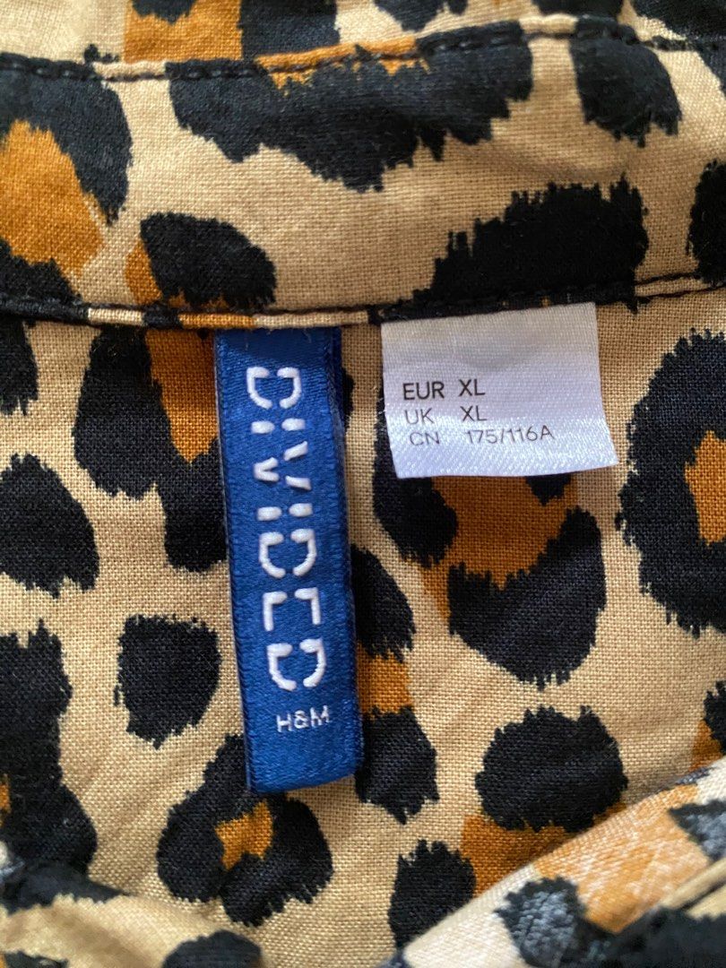 H&m leopard print jacket Clearance