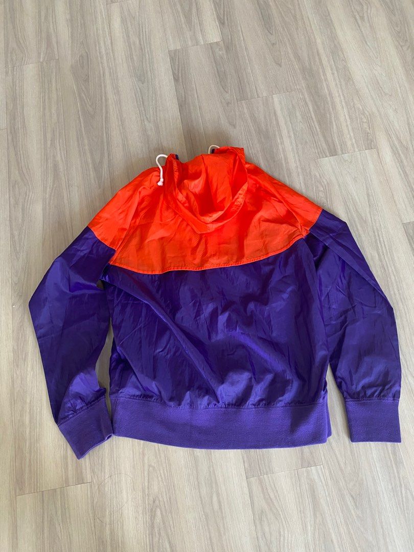 Purple and sale orange nike windbreaker