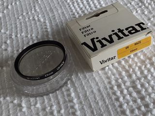 VIVITAR Lens Filter UV Haze 49mm