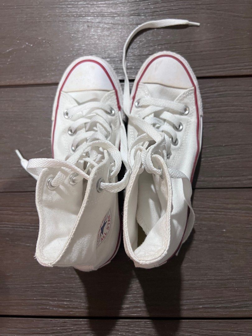 White converse new arrivals size 1