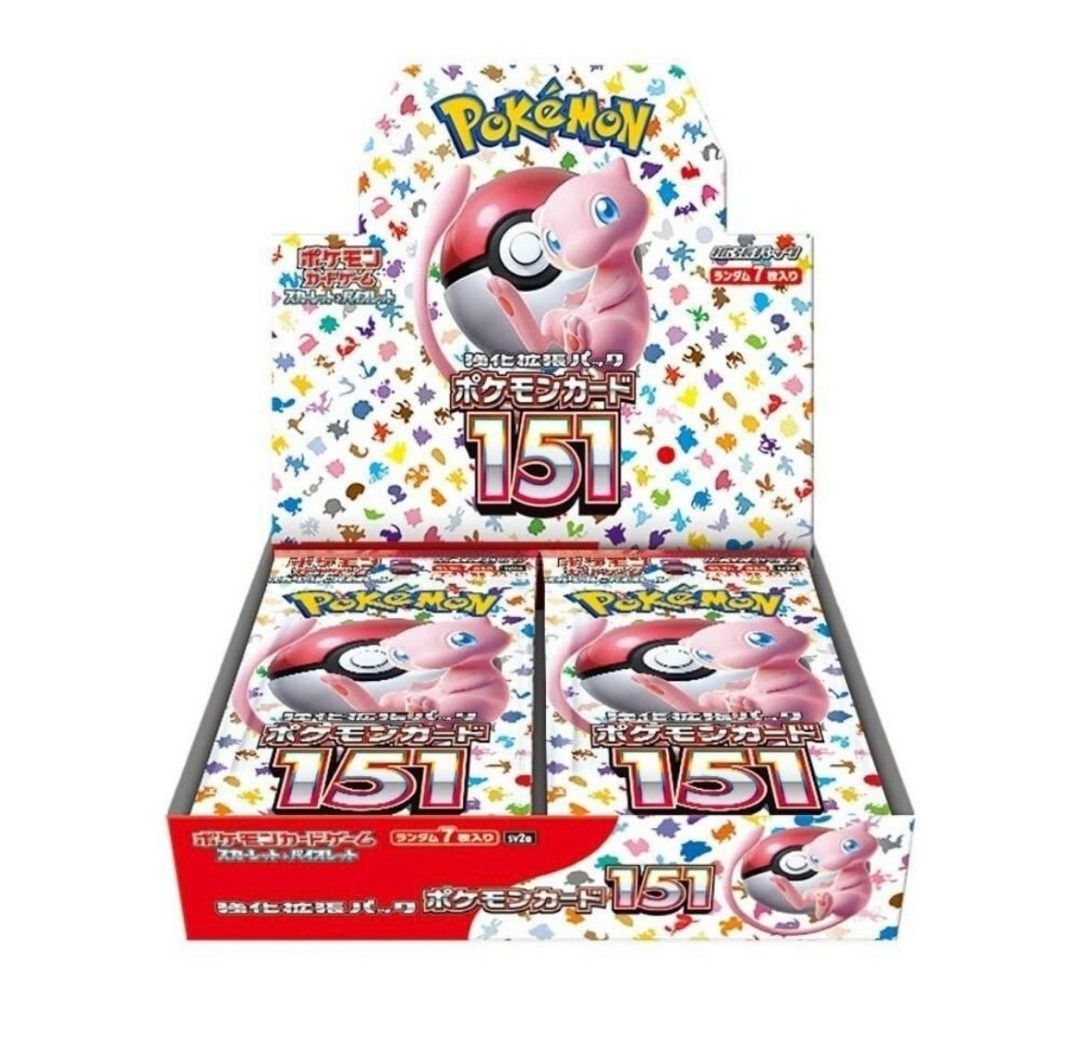 [With shrink] 151 pokemon booster box/ BB! Jpn ver japan version shrink