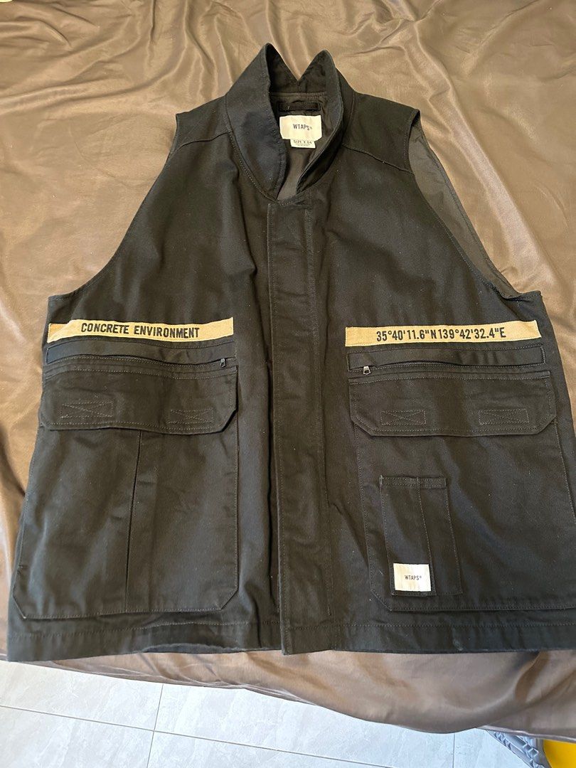Wtaps 21ss Rep Vest, 男裝, 上身及套裝, 背心- Carousell