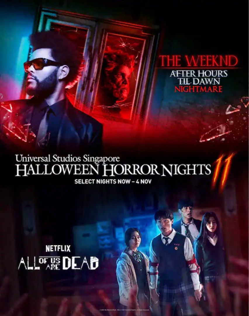 [WTS] 1x Halloween Horror Nights Ticket (peak), Tickets & Vouchers