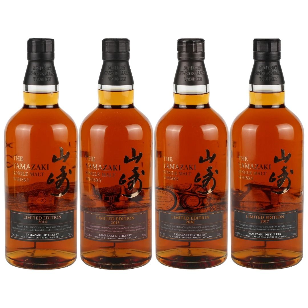 セット売SUNTORY 山崎 LIMITED EDITION 2014-2017 セット売SUNTORY 山崎 LIMITED EDITION 2014-2017 Yamazaki