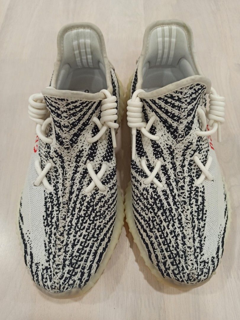 Yeezy zebra sales kaws