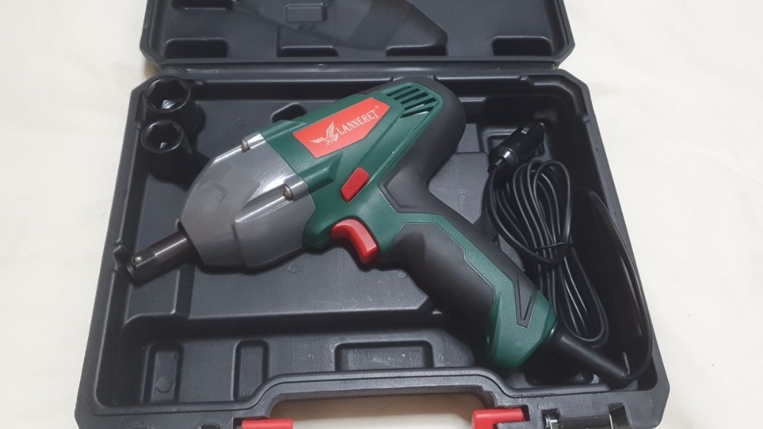 Impact Wrench (Cigarette port) 12V 80W 400NM , Furniture & Home Living, Home Improvement