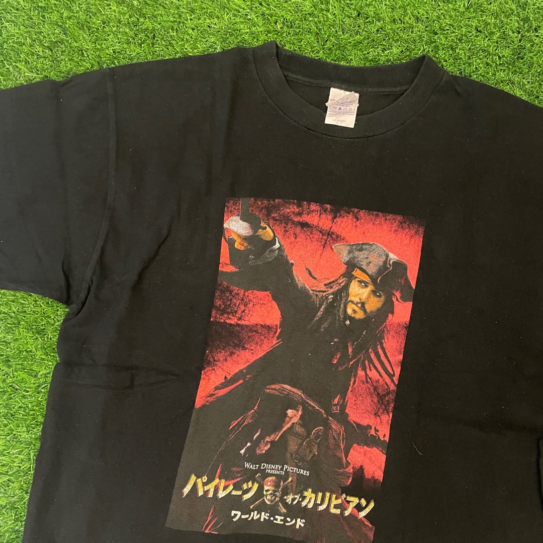 Vintage Pirates of the Caribbean Movie Promo T Shirt