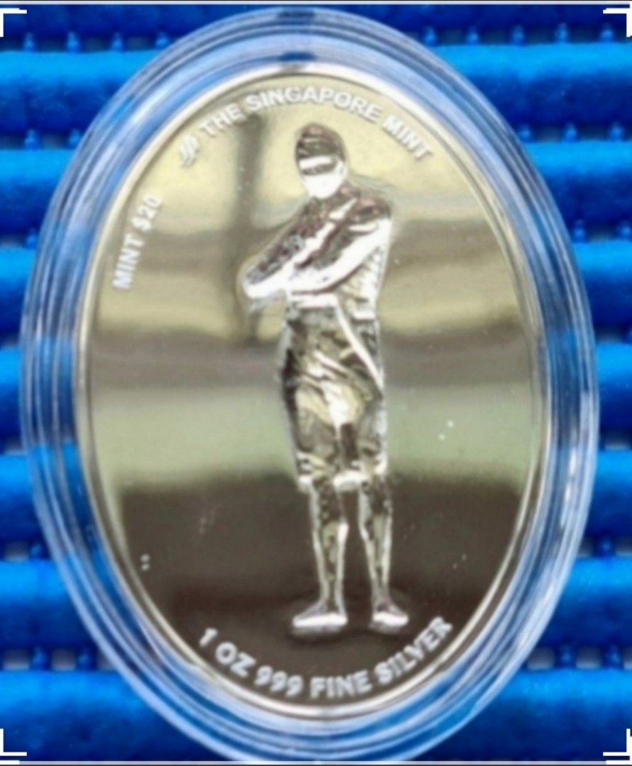 2019 Singapore Sir Stamford Raffles Bicentennial Silver Proof ...