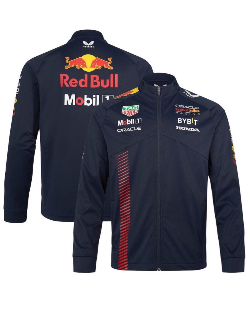 2023 Redbull Racing Team Soft Shell Jacket Men s Fashion Coats