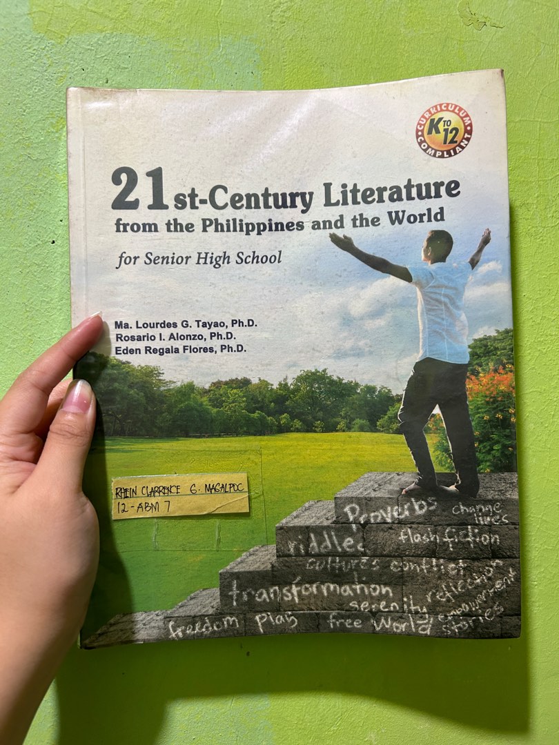 21st Century Literature from the Philippines and the World, Hobbies