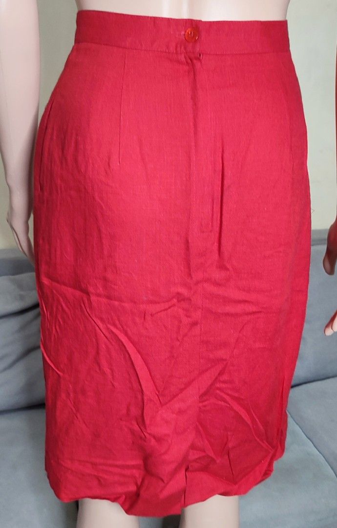 Nordstrom red new arrivals pencil skirt