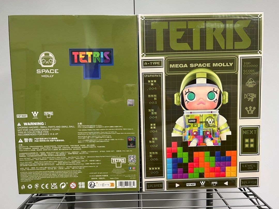 国産低価POPMART MEGA SPACE MOLLY 400％TETORISテトリス キャラクター玩具