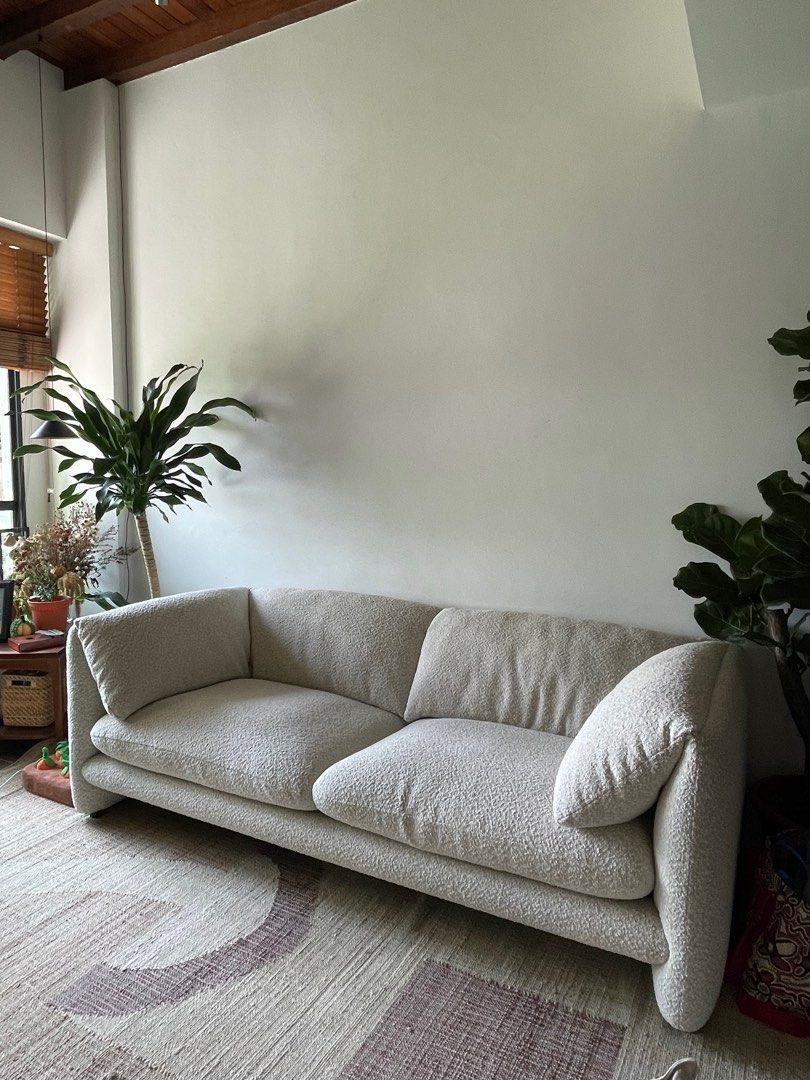 2 seater sofa Lucas Boucl Sofa