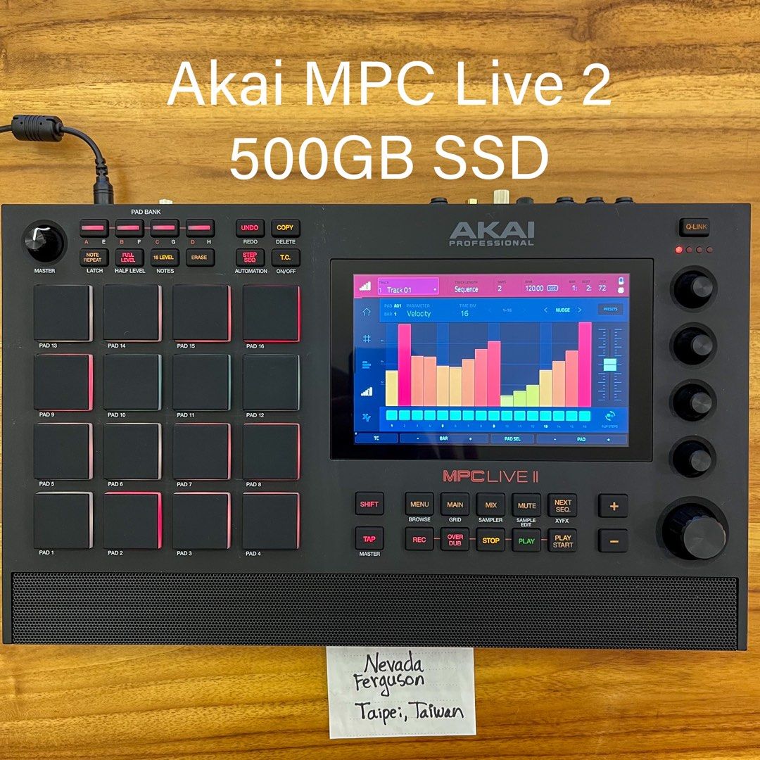 AKAI professional MPC live 256GB SSD増設 - DTM/DAW