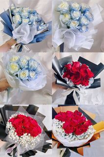 10pcs,Single Rose Sleeve Bouquet Bags ,For Flowers Single Floral Packaging  Bag ,Single Flower Wrapping Paper Clear Flower Bouquet Sleeves For New  Year, Valentine'S Day Wedding Birthday Gift (Black And White)