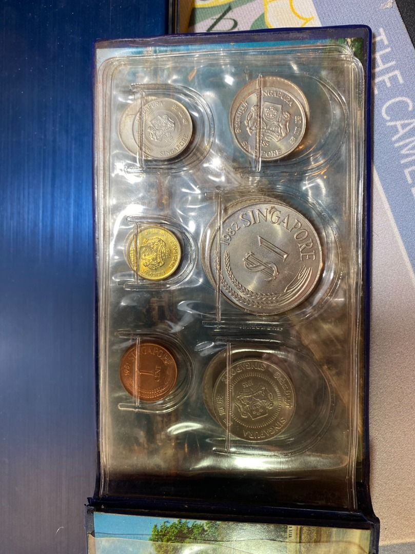 新加坡+馬來西亞 收藏紀念硬幣套組