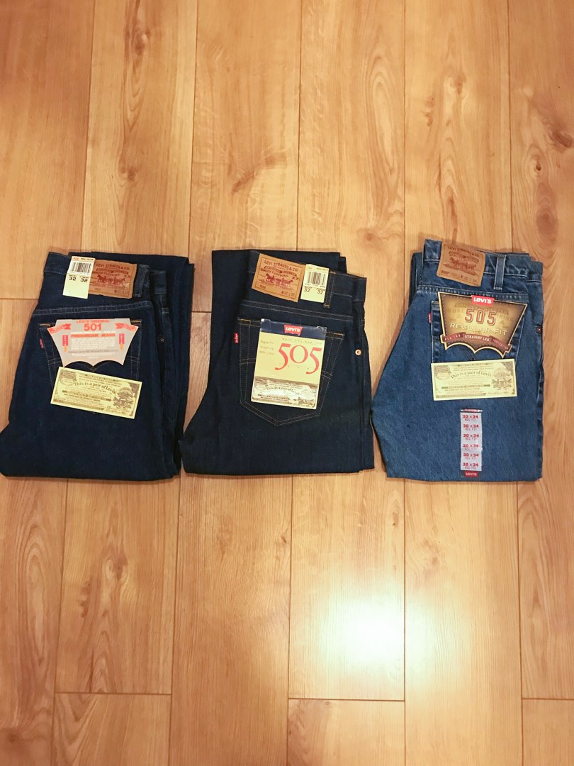 全新美國製🇺🇸 80s 90s Levis 501 505 Vintage 非LVC 牛仔褲Levis