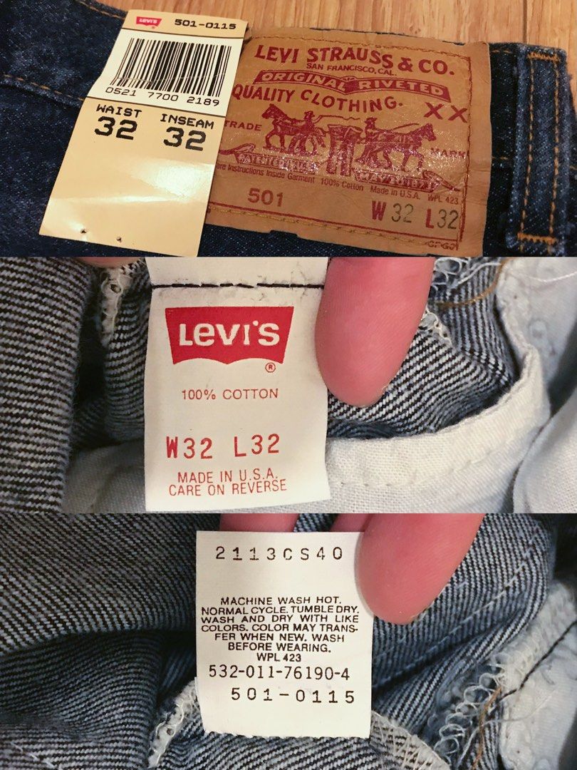 全新美國製🇺🇸 80s 90s Levis 501 505 Vintage 非LVC 牛仔褲Levis