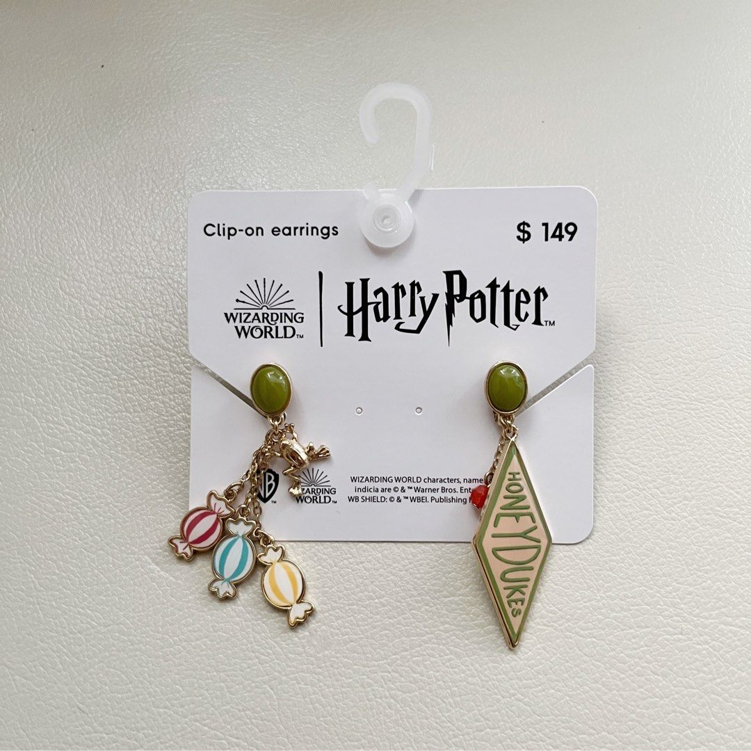 Clip on earrings Harry Potter