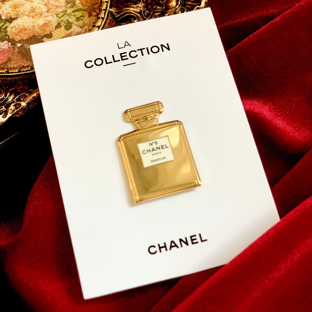 專櫃正品⭐️ Chanel VIP 限量滿額禮 No.5香水瓶胸針